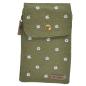 Preview: Handtasche Brusttasche Crossbag Handytasche olive edelweiß